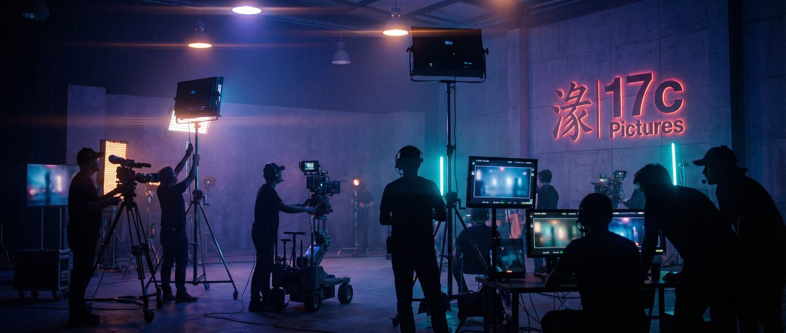 青柠视频视频制作现场