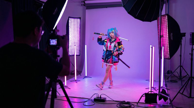 沙发激情Cosplay视频拍摄